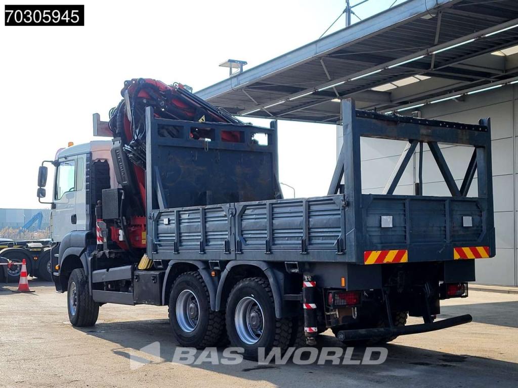 Man TGA 33.350 TGA 6X6 Fassi F600 6+6 Extensions Fly-Jib Manual Full Steel Photo 11