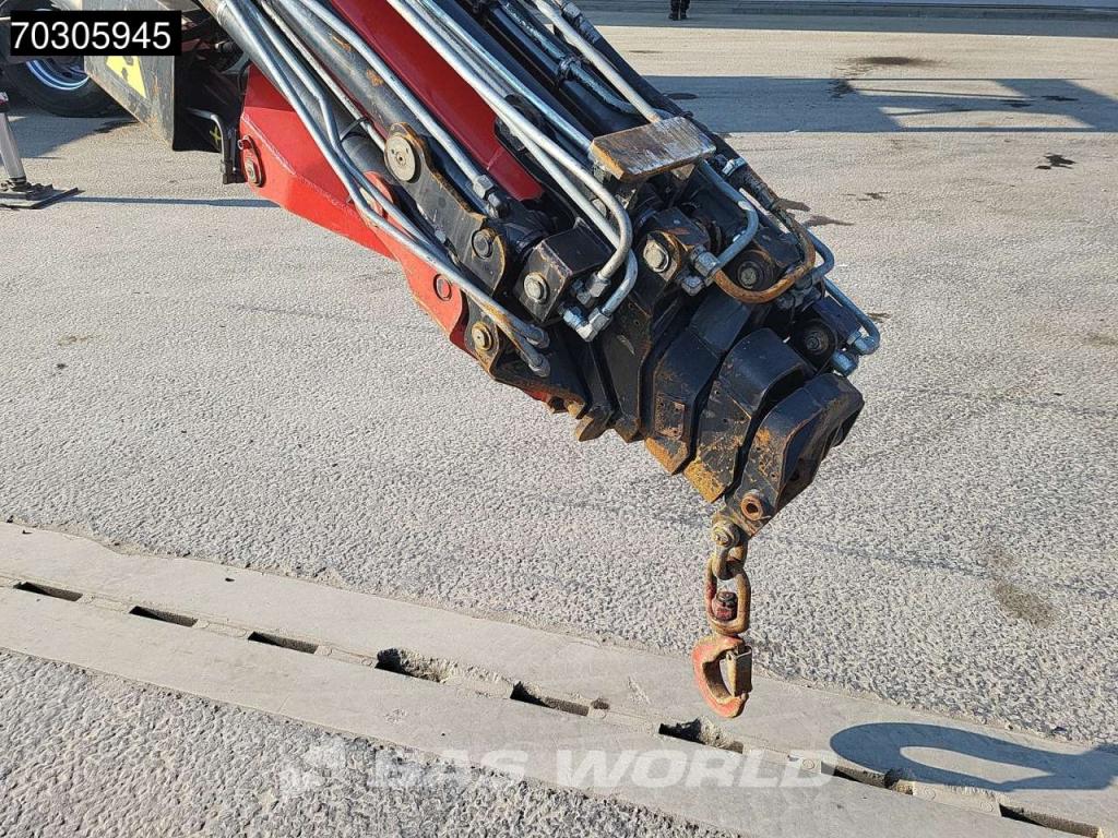 Man TGA 33.350 TGA 6X6 Fassi F600 6+6 Extensions Fly-Jib Manual Full Steel Photo 9