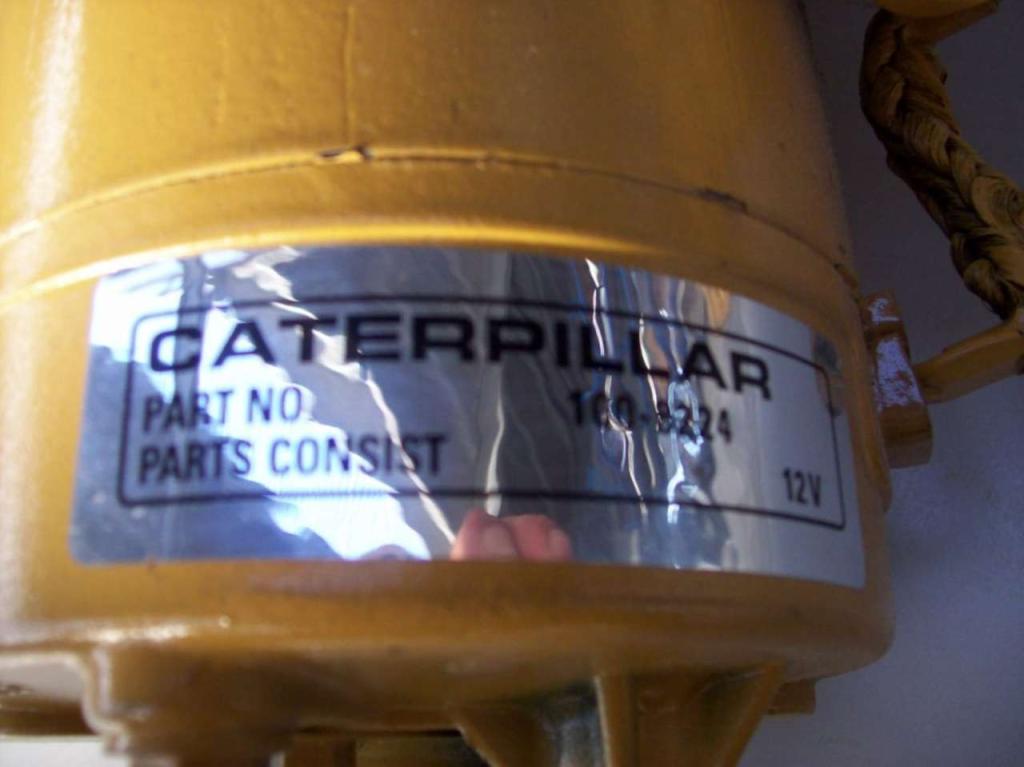 Starter motor for Caterpillar 3054 Photo 2