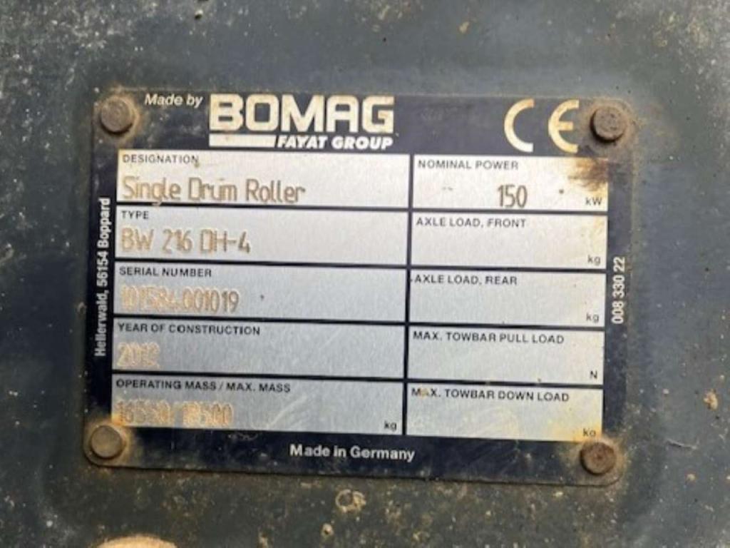 Bomag BW216DH-4 Photo 14
