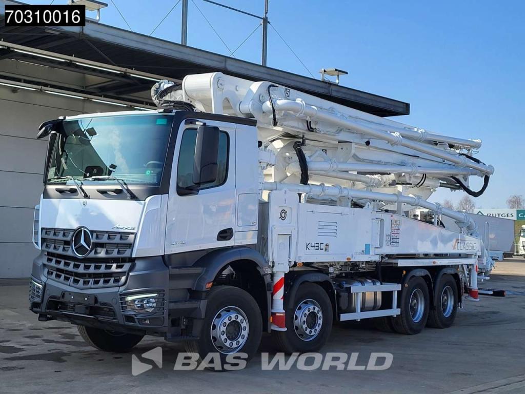Mercedes-Benz Arocs 3746 Arocs 8X4 NEW! 43 meter CIFA K43C-PU17080 Steelsuspension Big-Axle Euro 6 Photo 2