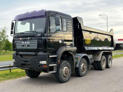 Man TGA35.430 8x8 Meiller Kipper sold by Big Machinery
