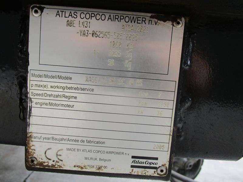 Atlas Copco XAS 67 DD - G Photo 13