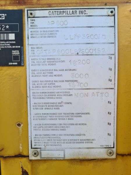 Caterpillar AP 600 Photo 13