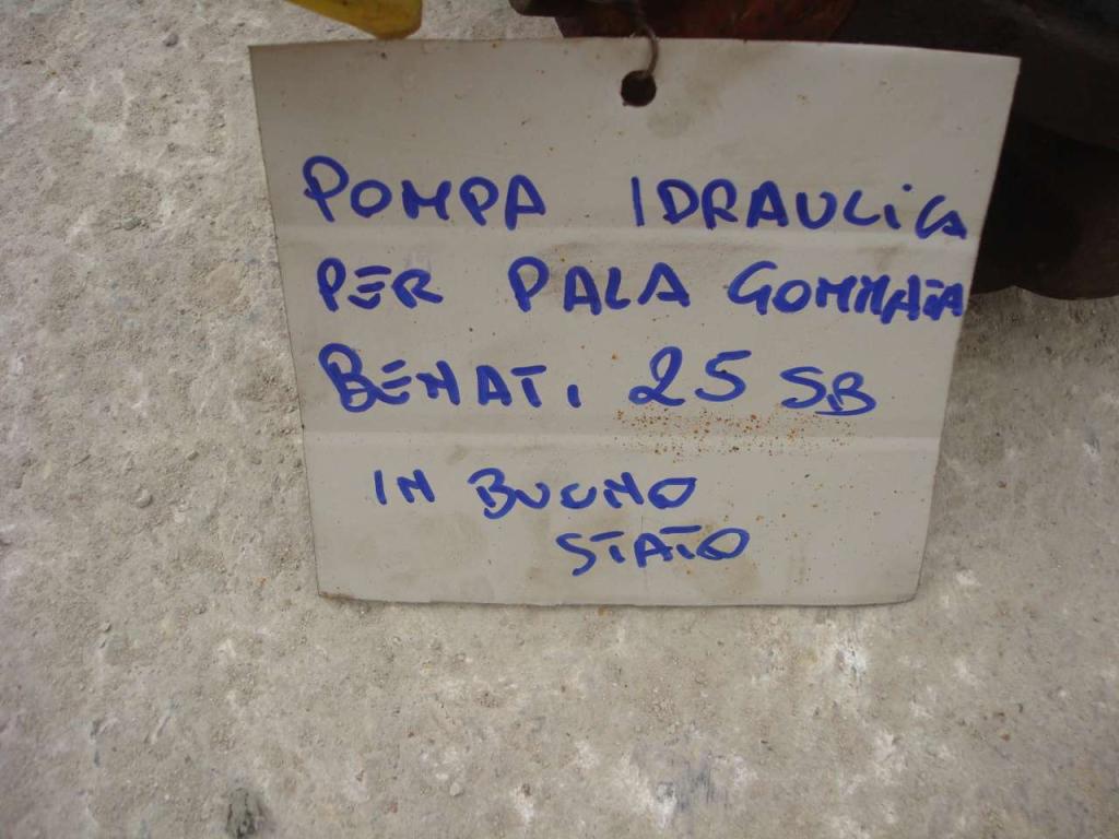 Hydraulic pump for Benati 25SB Photo 4