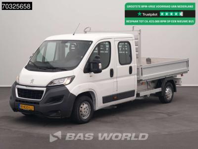 Peugeot Boxer 130pk Dubbel Cabine Open Laadbak Airco Trekhaak Euro6 Pritsche Pickup Airco Trekhaak sold by BAS World B.V.