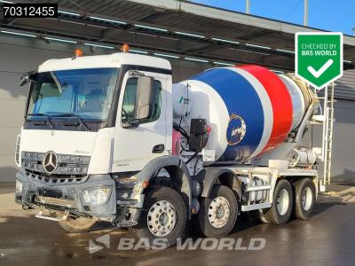 Mercedes-Benz Arocs 3240 Arocs 8X4 9m3 Stetter mixer Steel suspension Automatic Euro 6 sold by BAS World B.V.
