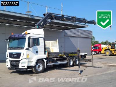Man TGS 26.440 6X4 HIAB 477 EP-5 HIDUO Crane Retarder Euro 6 sold by BAS World B.V.