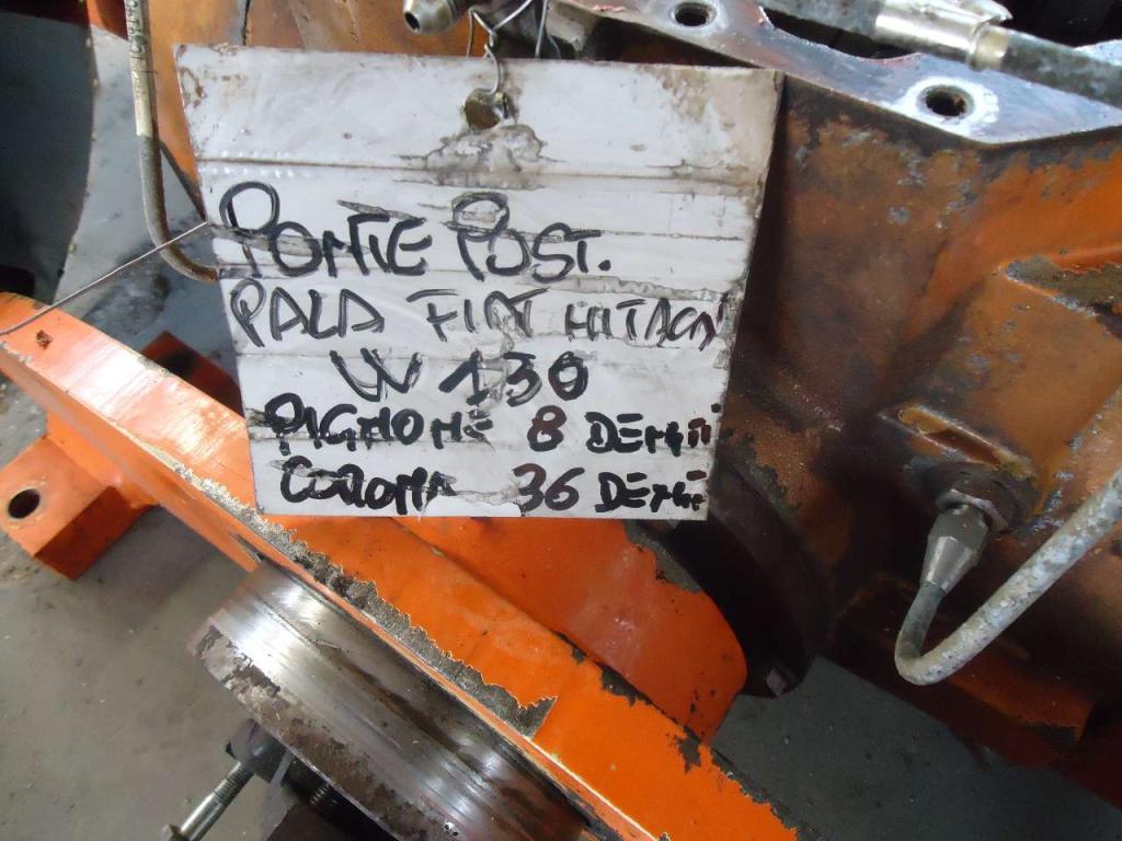 Rear axle for Fiat Hitachi W130 Photo 8