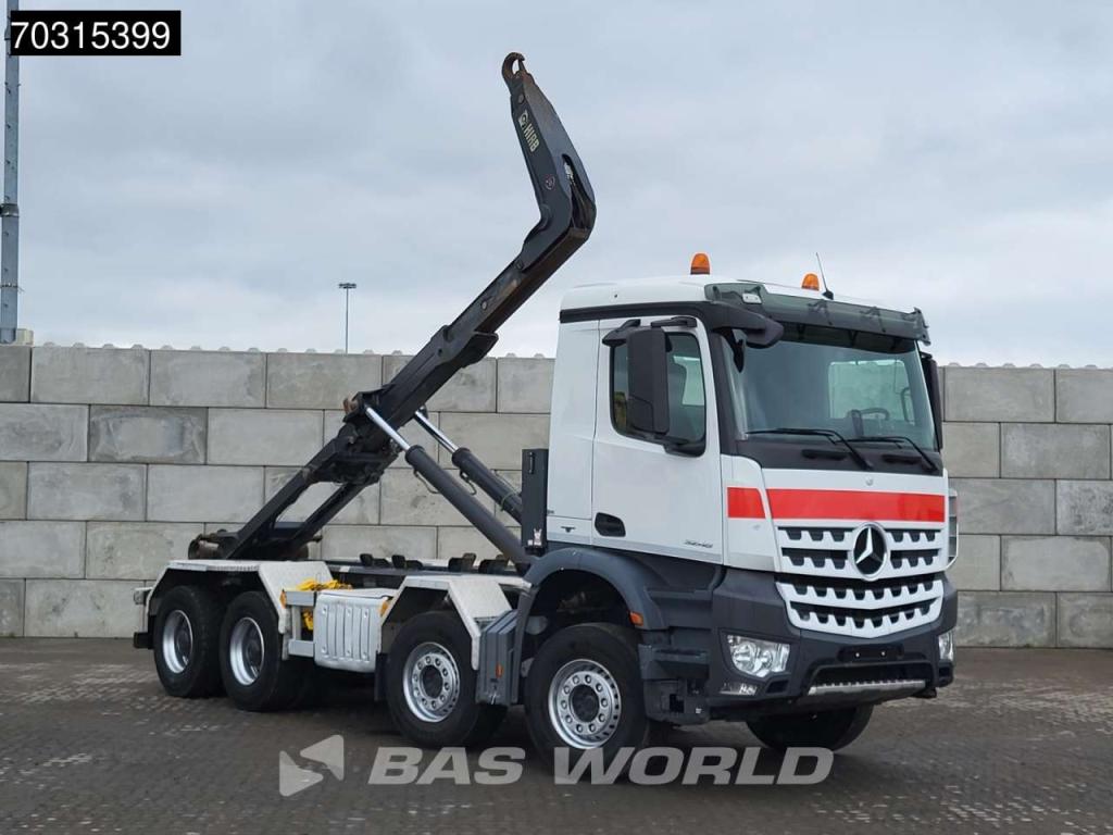 Mercedes-Benz Arocs 3248 8X4 26tons HIAB XR26Z59S containersystem Big-Axle Steelsuspension Euro 6 Photo 10
