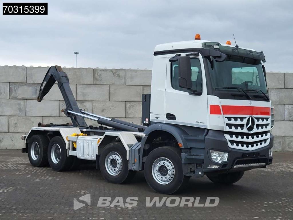Mercedes-Benz Arocs 3248 8X4 26tons HIAB XR26Z59S containersystem Big-Axle Steelsuspension Euro 6 Photo 11