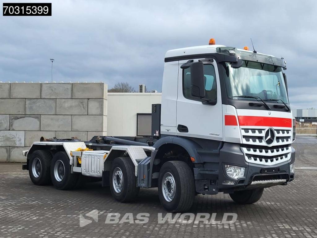 Mercedes-Benz Arocs 3248 8X4 26tons HIAB XR26Z59S containersystem Big-Axle Steelsuspension Euro 6 Photo 12