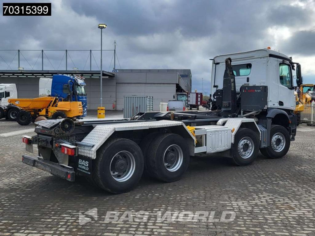 Mercedes-Benz Arocs 3248 8X4 26tons HIAB XR26Z59S containersystem Big-Axle Steelsuspension Euro 6 Photo 25