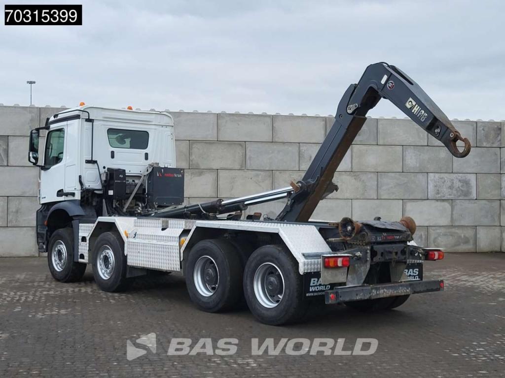 Mercedes-Benz Arocs 3248 8X4 26tons HIAB XR26Z59S containersystem Big-Axle Steelsuspension Euro 6 Photo 6