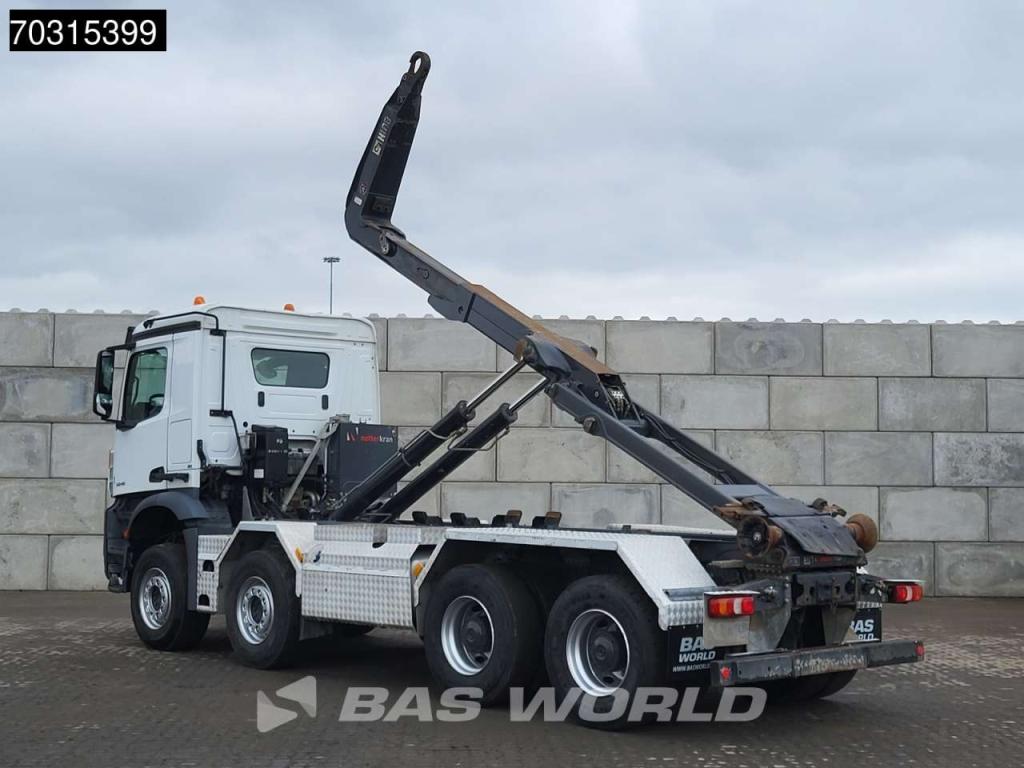 Mercedes-Benz Arocs 3248 8X4 26tons HIAB XR26Z59S containersystem Big-Axle Steelsuspension Euro 6 Photo 7