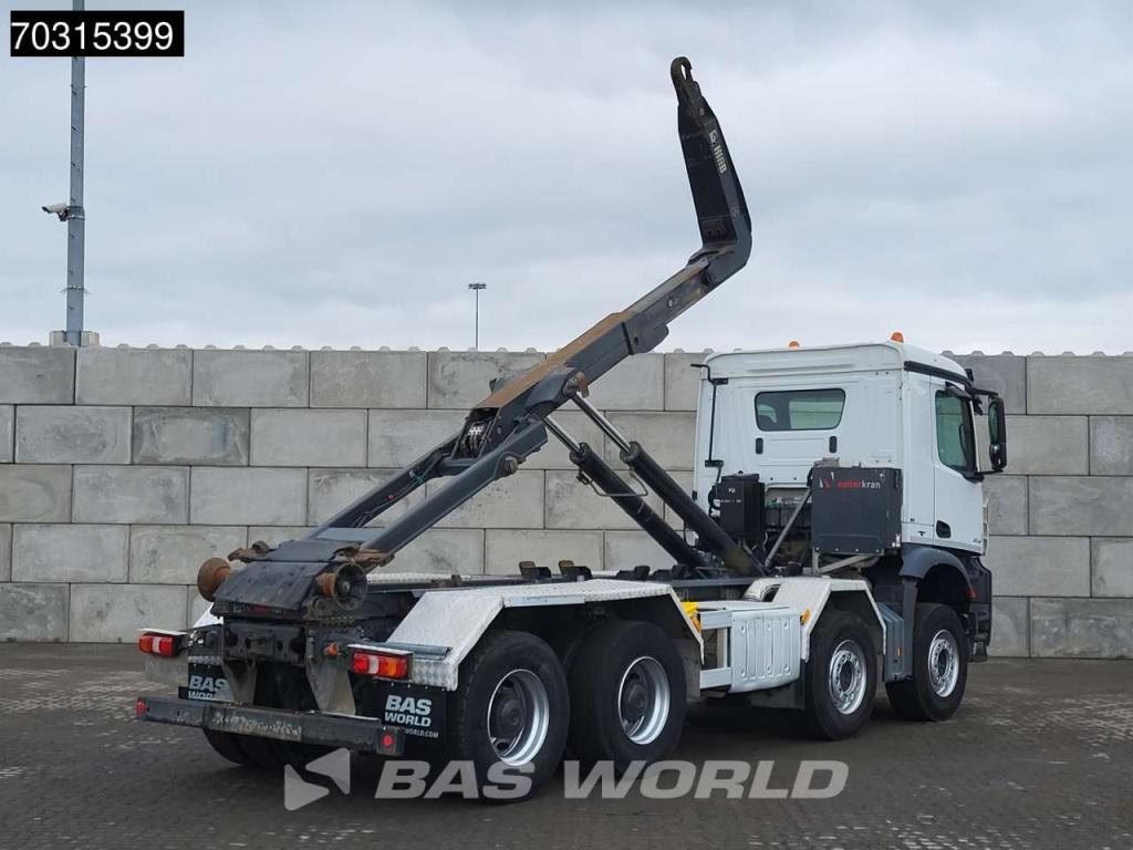 Mercedes-Benz Arocs 3248 8X4 26tons HIAB XR26Z59S containersystem Big-Axle Steelsuspension Euro 6 Photo 9