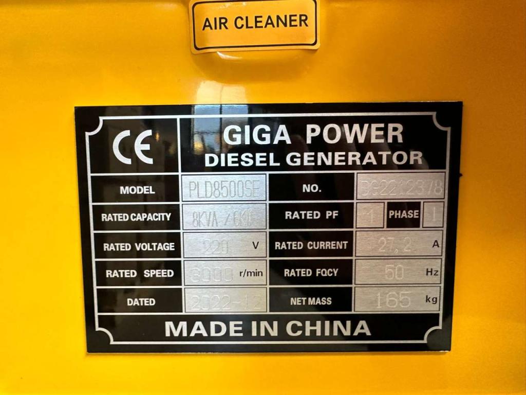 Giga Power PLD8500SE 8KVA silent set Photo 10