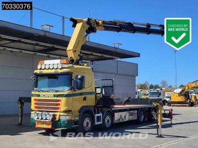 Scania G450 8X2 Palfinger PK92002 SH Crane Kran Lift-Axle Automatic Euro 6 sold by BAS World B.V.