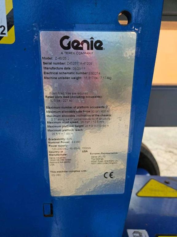 Genie Z 45/25 J DC Photo 2