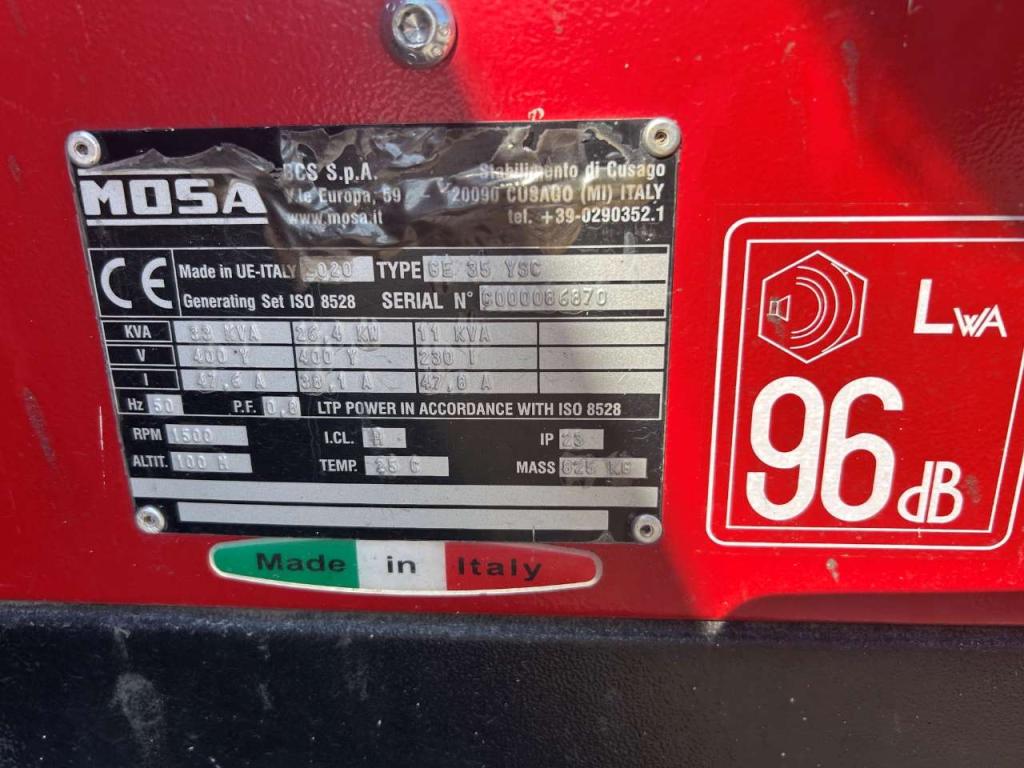 Mosa GE 35 YSC Photo 4