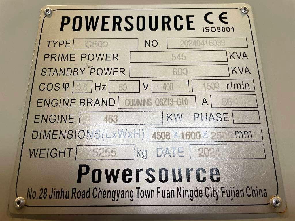 Cummins QSZ13-G10 - 600 kVA Generator - DPX-19847 Photo 6