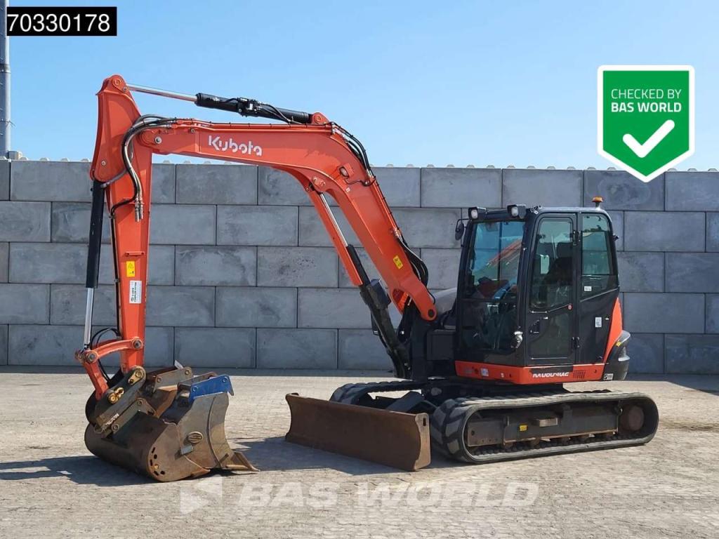 Kubota KX080 -4a2 A/C - 3 Buckets Photo 1
