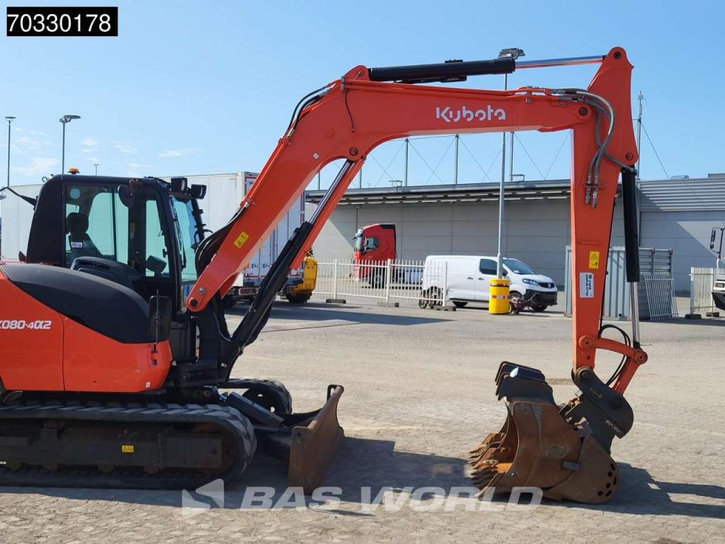 Kubota KX080 -4a2 A/C - 3 Buckets Photo 9