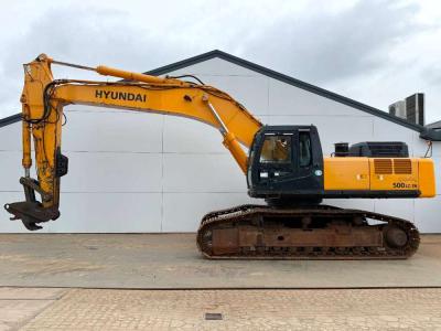 Hyundai R500LC-7A - Quick Coupler / Hammer Lines sold by Boss Machinery