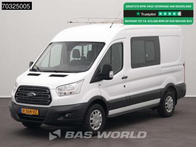 Ford Transit 105pk Dubbel Cabine L2H2 Trekhaak Airco Cruise Parkeersensoren v+a Imperiaal Euro6 L2 DC Do sold by BAS World B.V.