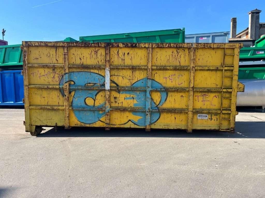 CONTAINER SCARRABILE USATO A CIELO APERTO Photo 2