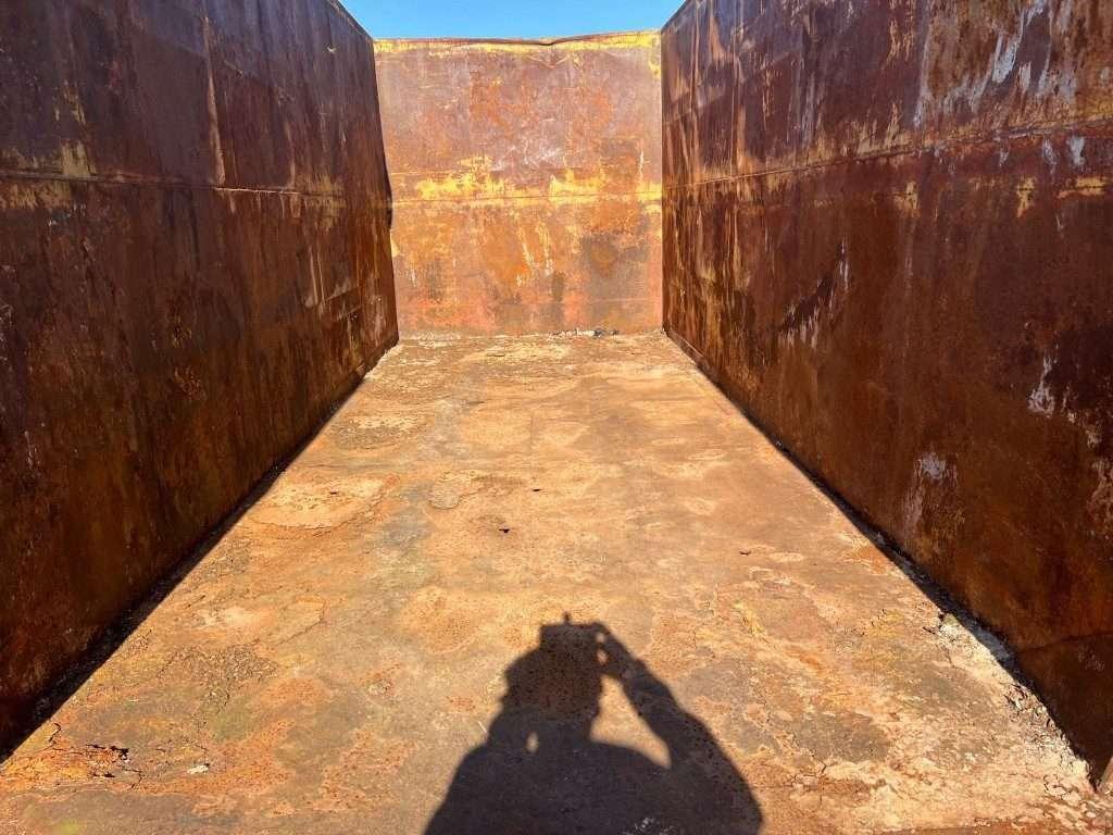 CONTAINER SCARRABILE USATO A CIELO APERTO Photo 7