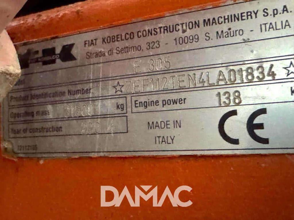 Fiat Kobelco E305 Photo 16