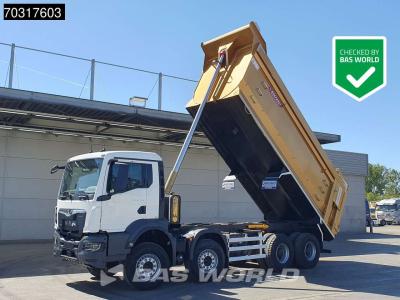 Man TGS 41.480 8X4 NEW! 26m3 Tipper Full Steel Big-Axle Euro 6 sold by BAS World B.V.