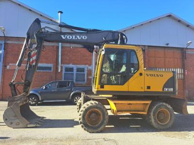 Volvo EW 160B sold by NIKEX EXPORT TRADE