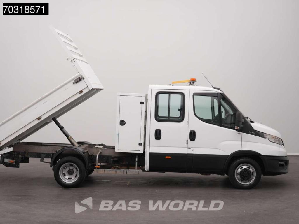 Iveco Daily 35C14 Open Laadbak Dubbel Cabine 3,5t Trekhaak Dubbellucht Airco Cruise Euro6 Pritsche Pickup Photo 10