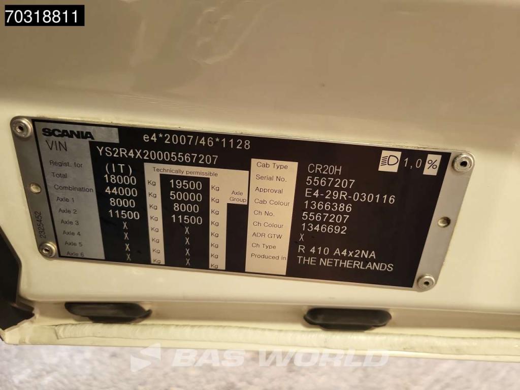 Scania R410 4X2 LNG! Retarder 2x Tanks ACC Photo 30
