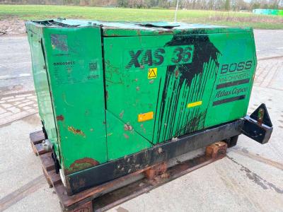 Atlas Copco XAS36 Good Working Condition / CE Certified sold by Boss Machinery