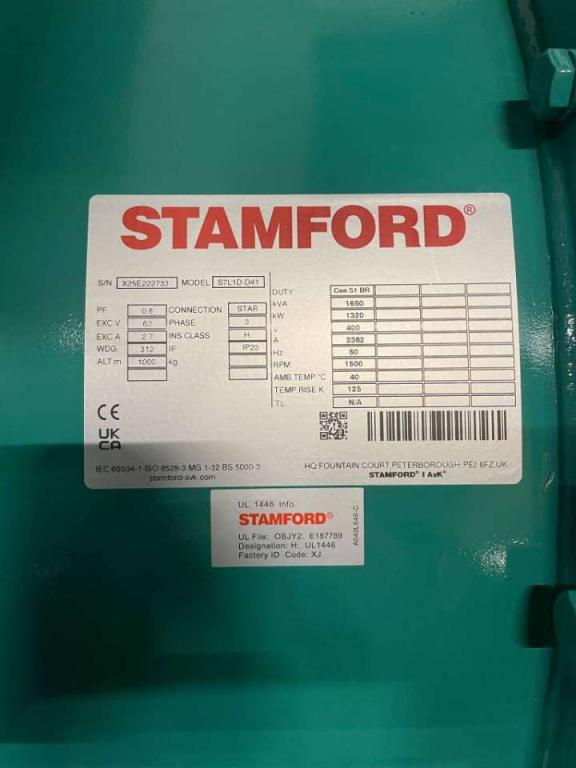 Cummins C1675D5A - 1.675 kVA Generator - DPX-18534-O Photo 18
