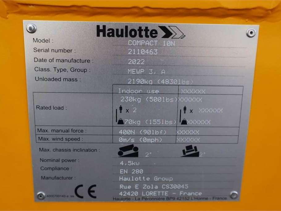 Haulotte COMPACT 10N Photo 7