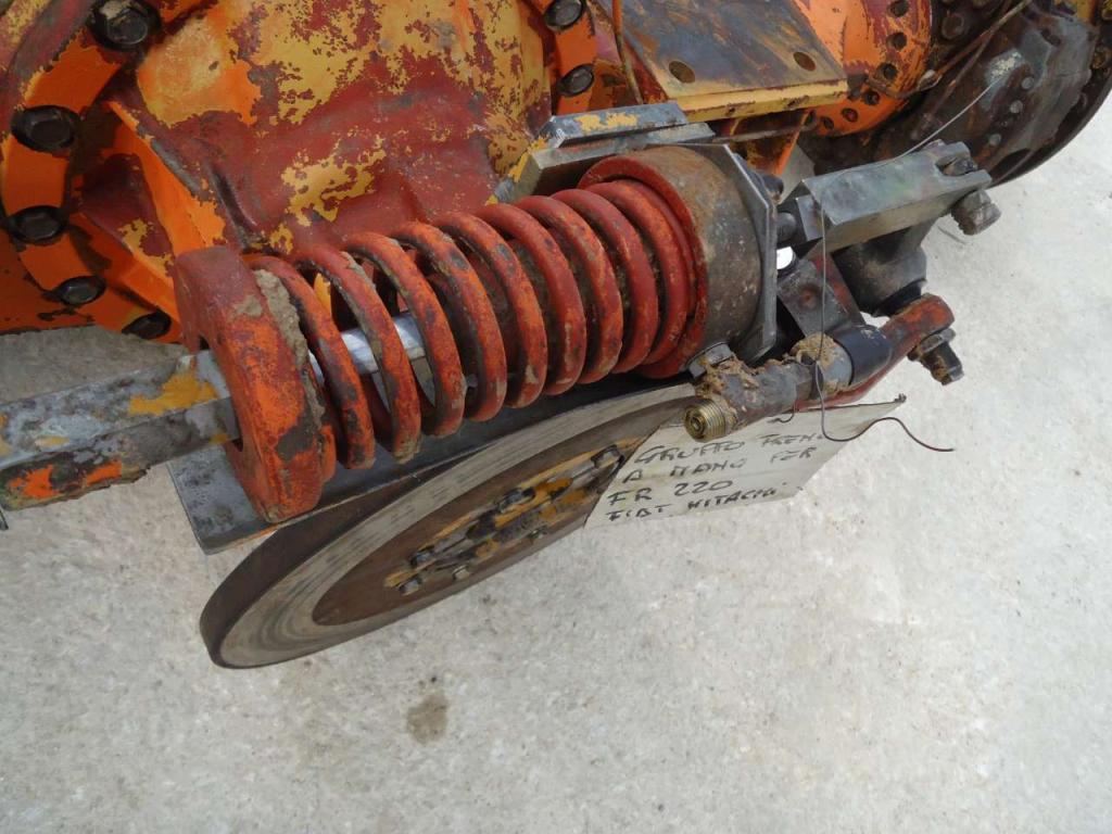 Hand brake control for Fiat Hitachi FR220 Photo 3