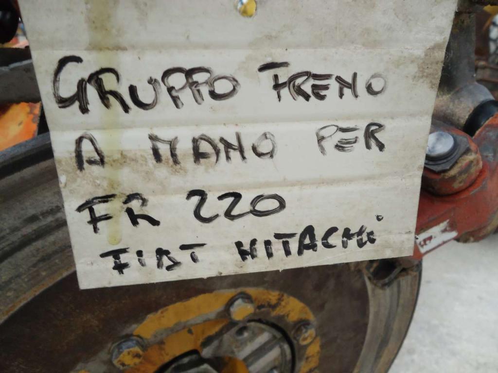 Hand brake control for Fiat Hitachi FR220 Photo 4
