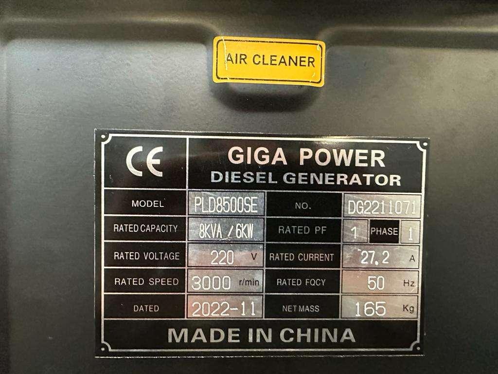 Giga Power PLD8500SE 8 kVA silent generator Photo 9