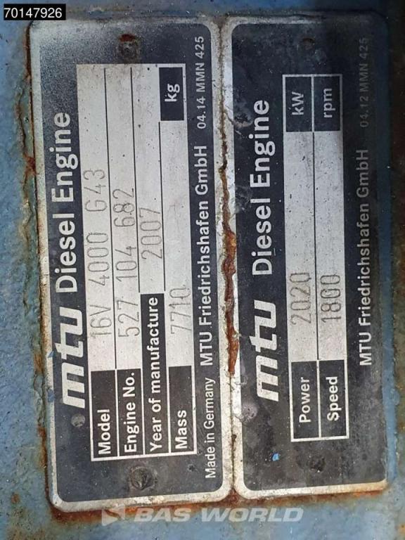 SDMO 51.2L70-4P 2600 KVA - ENGINE NEEDS REPAIR Photo 28