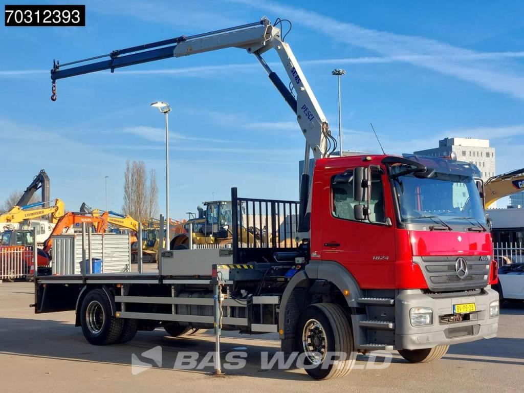 Mercedes-Benz Axor 1824 Axor 4X2 75.000 Original Kms! Crane Manual Gearbox Euro 5 Photo 3
