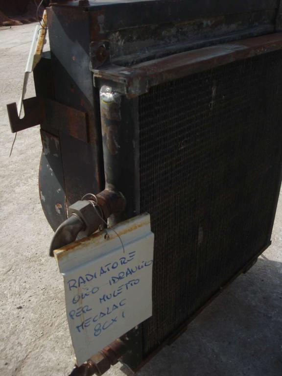 Hydraulic oil cooler for per Muletto Mecalac 8CXI Photo 1