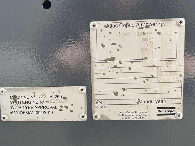 Atlas Copco XAS 186 DD - N Photo 5