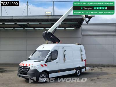 Mercedes-Benz Sprinter 314 CDI Hoogwerker 11m Werkhoogte Trekhaak Airco Cruise Camera Euro6 Arbeitsbuhne Hubarbei sold by BAS World B.V.