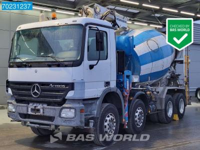 Mercedes Actros 3241 8X4 DEFECT Gearbox Putzmeister TMM 21 PUMI 9m3 Big-Axle EURO 3 sold by BAS World B.V.