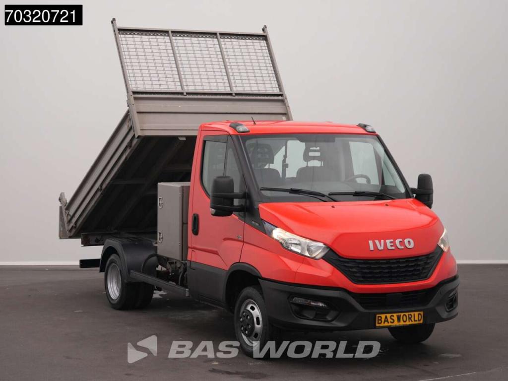 Iveco Daily 35C12 Kipper met Kist Dubbellucht 3,5t Trekhaak Airco Cruise Euro6 Tipper Benne Kieper A/C To Photo 6