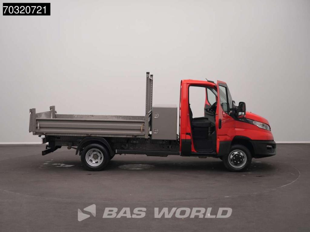 Iveco Daily 35C12 Kipper met Kist Dubbellucht 3,5t Trekhaak Airco Cruise Euro6 Tipper Benne Kieper A/C To Photo 9